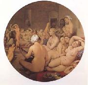 Jean Auguste Dominique Ingres The Turkish Bath (mk09) Norge oil painting reproduction